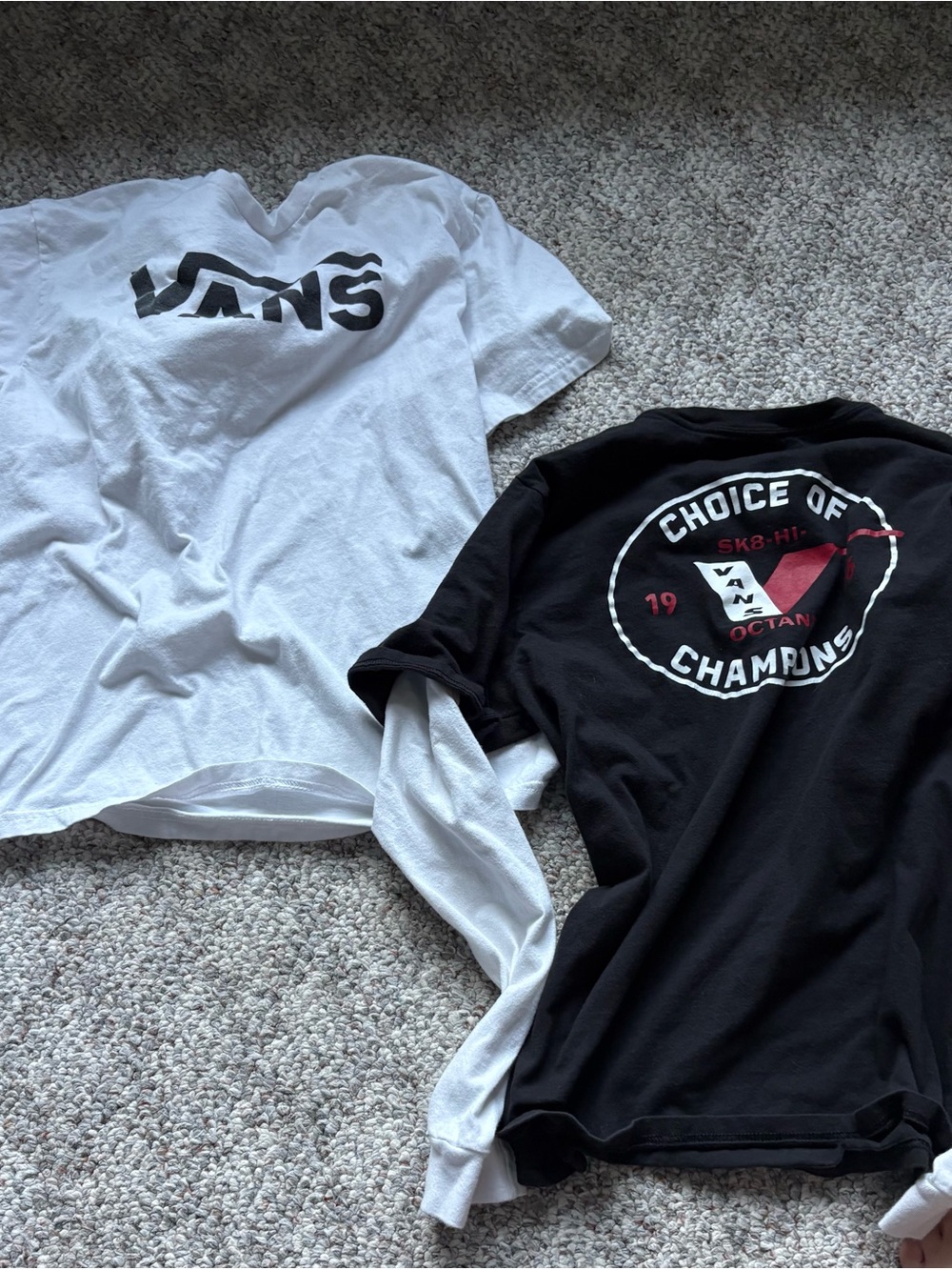 Vans youth graphic shirts